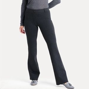 Betabrand Boot Cut Classic Yoga Dress Pant Charcoal